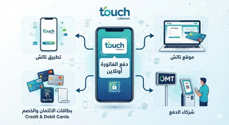 Online Payment Options for Touch Bills in Lebanon: A Comprehensive Guide