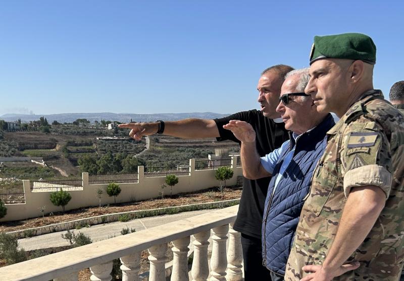 U.S. Envoy Visits Southern Lebanon: Reaffirms Support for Lebanese Army and Citizen Resettlement