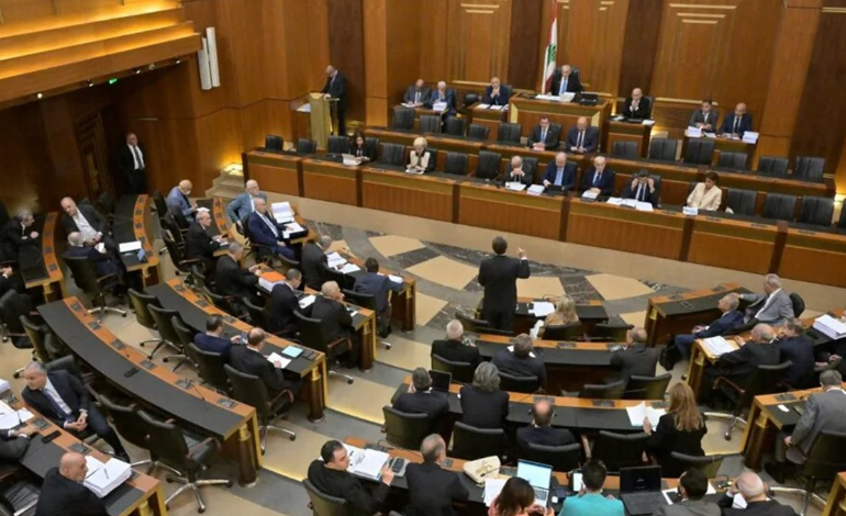 Intense Political Debate at Lebanon's Parliamentary Session on Government Accountability