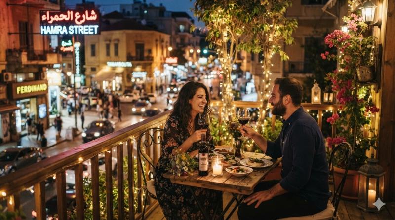 Discover the Most Romantic Spots in Hamra, Beirut