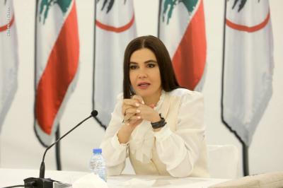 ستريدا جعجع: لن نتراجع عن مسعانا لإيصال رئيس جريء