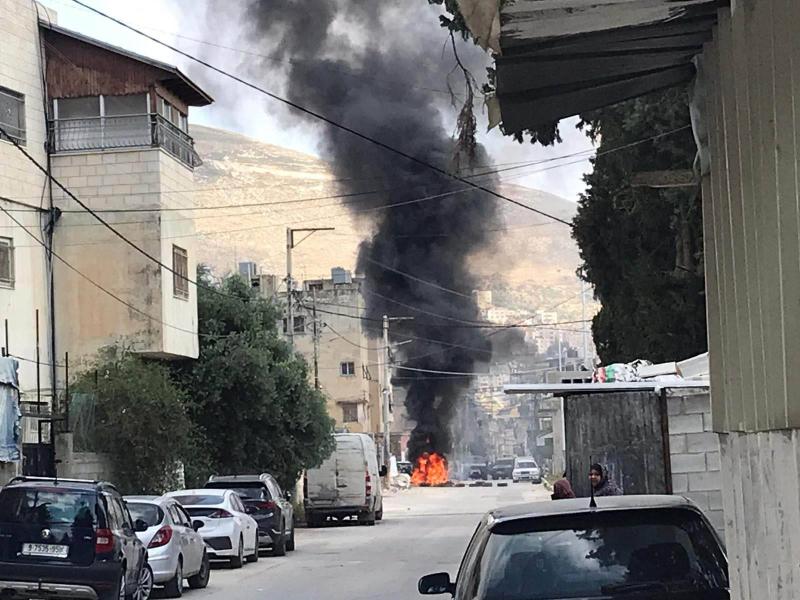 القوات الإسرائيلية تقتحم مخيم بلاطة قرب نابلس