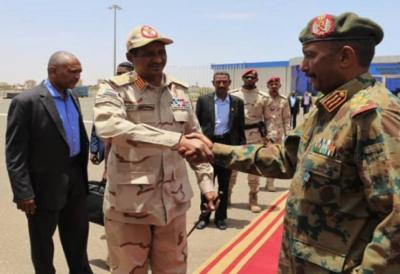 البرهان في محادثات جدة غدا على وقع احتدام القتال