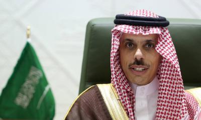 بن فرحان يرحب بالوفد السوداني