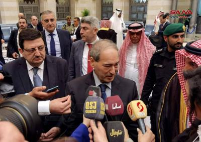 المقداد من جدّة: سنعمل مع أشقائنا العرب لمواجهة التحديات التي نتعرض لها جميعًا