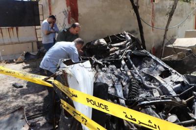 تنظيم جهادي يتبنى تفجير مركز الشرطة في دمشق