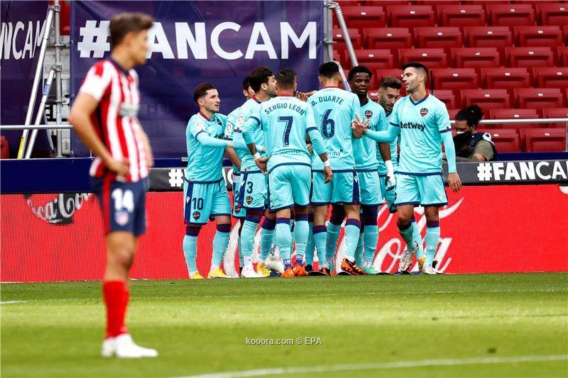 بالفيديو سقوط المتصدر أتلتيكو مدريد في الدوري الإسباني الممتاز