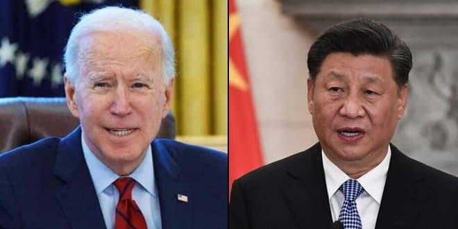 الرئيس الصيني لبايدن: حل الخلافات على أساس الاحترام المتبادل