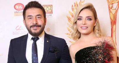 زينة يازجي تهنأ زوجها عابد فهد بمناسبة يوم ميلاده
