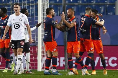 ليون يفقد الصدارة بالخسارة أمام مونبلييه في الدوري الفرنسي الممتاز  .. فيديو