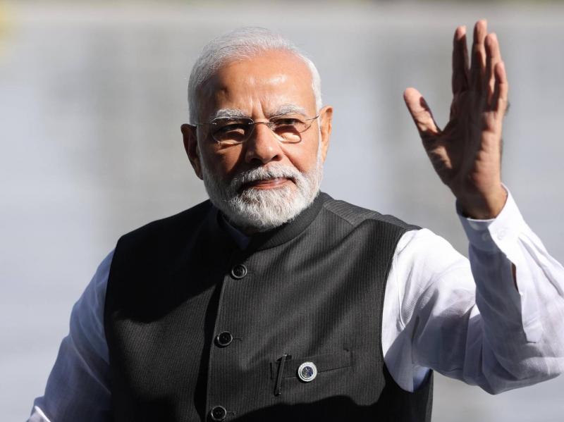 رئيس الوزراء الهندي يفتتح مبنى البرلمان الجديد