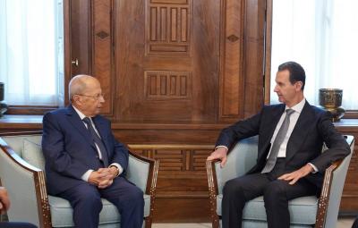 الأسد خلال استقباله عون: الأهم التمسك بالمبادئ وليس الرهان على التغيرات