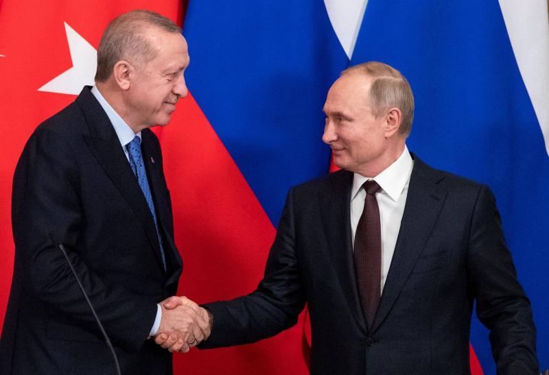 الكرملين: بوتين وأردوغان يلتقيان قريبا