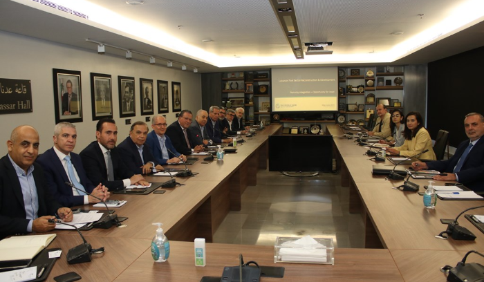الهيئات الإقتصادية تعرض مع البنك الدولي تطوير الموانئ اللبنانية