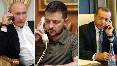 أردوغان يدعو زيلنسكي وبوتين إلى تشكيل لجنة تحقيق دولية بشأن تفجير سد كاخوفكا