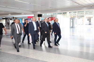البيسري تفقد المطار: سنتابع مهمتنا رغم التحديات