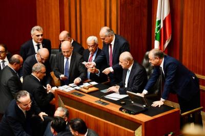 مجدّدا ... مجلس النواب اللبناني يخفق في انتخاب رئيس