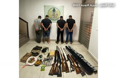 بعد قيامهم بأكثر من 15 عملية سرقة.. وقعوا في قبضة الجيش