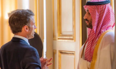 ولي العهد السعودي وماكرون يبحثان سبل خفض التوترات والأمان المالي