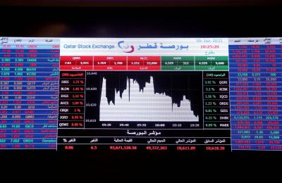بورصة قطر تغلق منخفضة