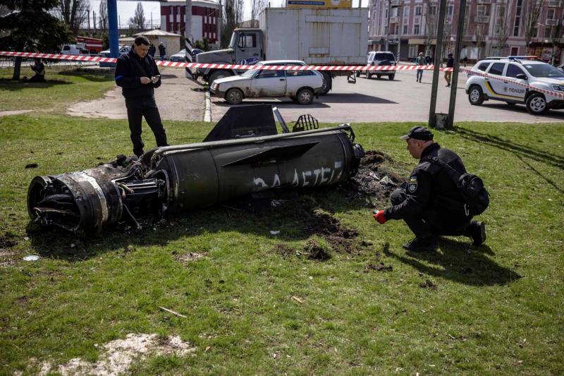 مقتل شخصين في هجوم بصاروخين روسيين على بلدة كراماتورسك