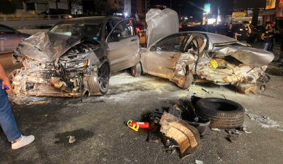 قتيلة وثلاثة جرحى في حادث سير على أوتوستراد زوق مصبح