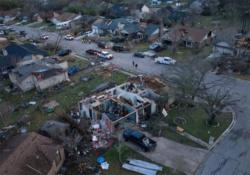 إعصار يقتل 4 في ولاية تكساس الأميركية