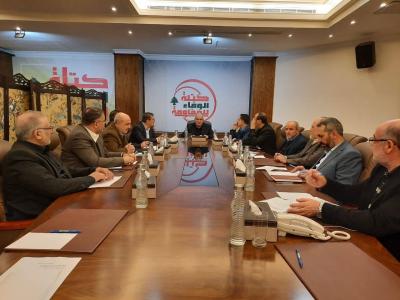 الوفاء للمقاومة تؤكد على التوافق الوطني لحل أزمة الشغور