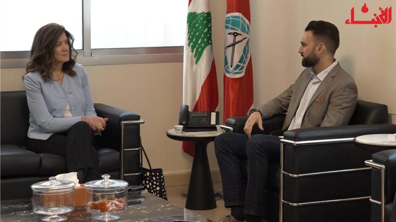 تيمور جنبلاط يلتقي السفيرة الأميركية