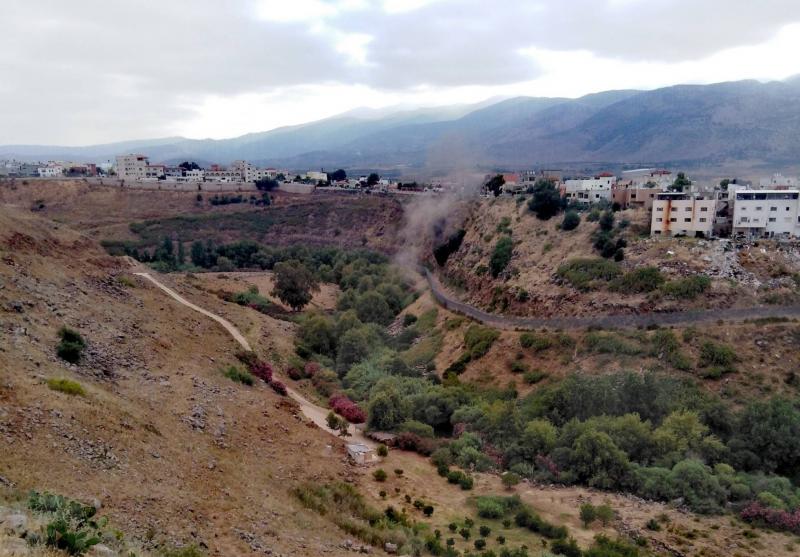 فيديو- قصف إسرائيلي لمناطق حدودية جنوبية رداً على صاروخين أطلقا من لبنان