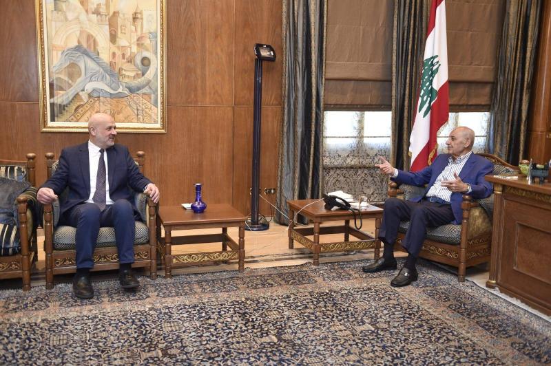 بري عرض الأوضاع الأمنية مع المولوي