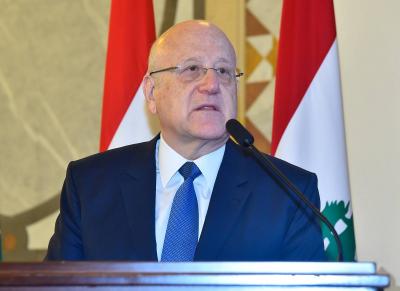 ميقاتي يدعو لإنتخاب رئيس جديد ولوقف الاستغلال الطائفي