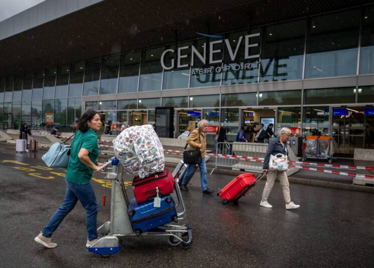 إلغاء رحلات في مطار جنيف مع إعلان الموظفين تمديد الإضراب