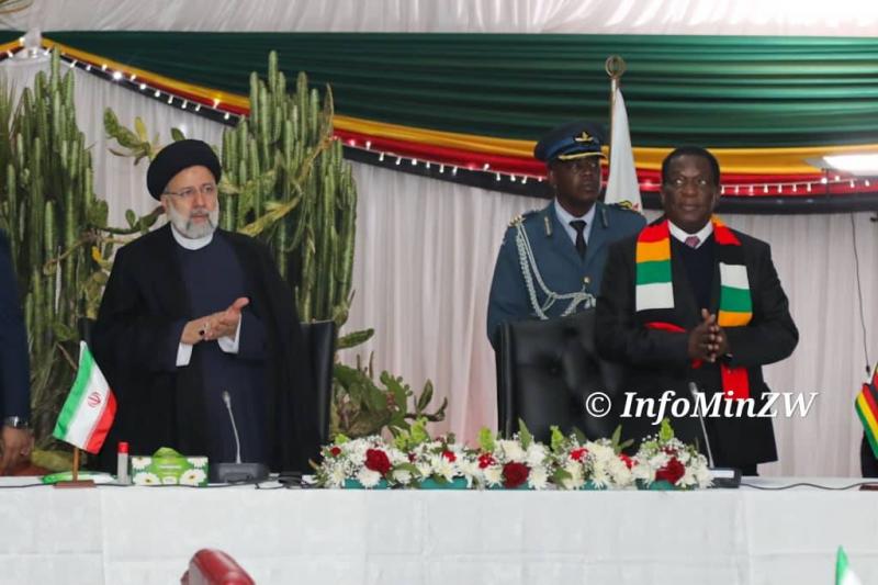 إيران توقع اتفاقيات اقتصادية مع زيمبابوي