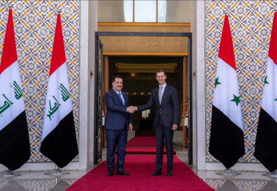 رئيس وزراء العراق يبحث مع الأسد قضايا الأمن ونقص المياه