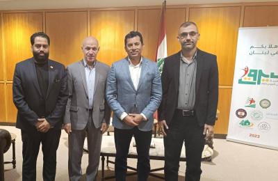 وزراء الشباب والرياضة العرب والشباب المشاركون يغادرون بيروت