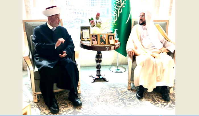 المفتي دريان التقى وزير الشؤون الإسلامية في السعودية