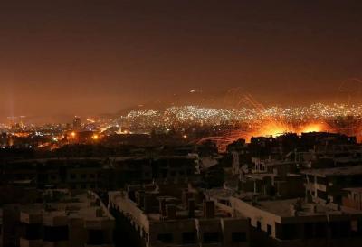 إعلام سوري: أصوات انفجارات في محيط دمشق