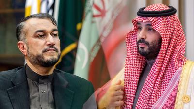وزير الخارجية الإيراني يلتقي ولي العهد السعودي