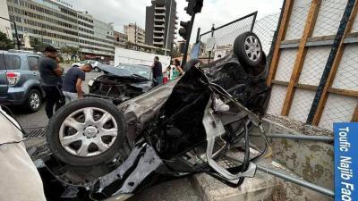 3 جرحى بحادث مروّع في سد البوشرية