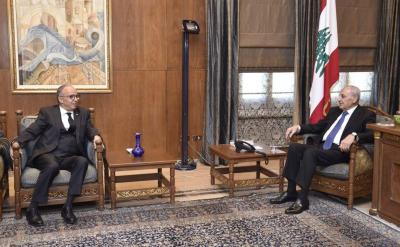 بري استقبل السفير الجزائري وعرض الأوضاع المالية مع منصوري