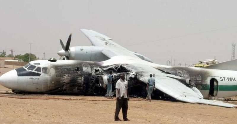 تحطم طائرة تجارية جنوب السودان