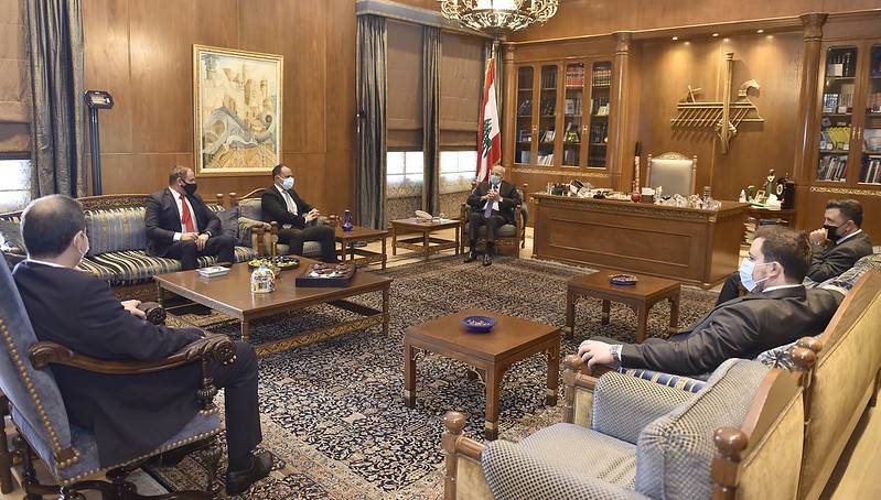 بري استقبل ..رئيس مجلس ادارة المؤسسة العامة لتشجيع الاستثمارات في لبنان