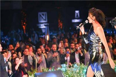 روبي تحيي حفلا مميزا على سفح الأهرامات و يتصدر محرك البحث في 