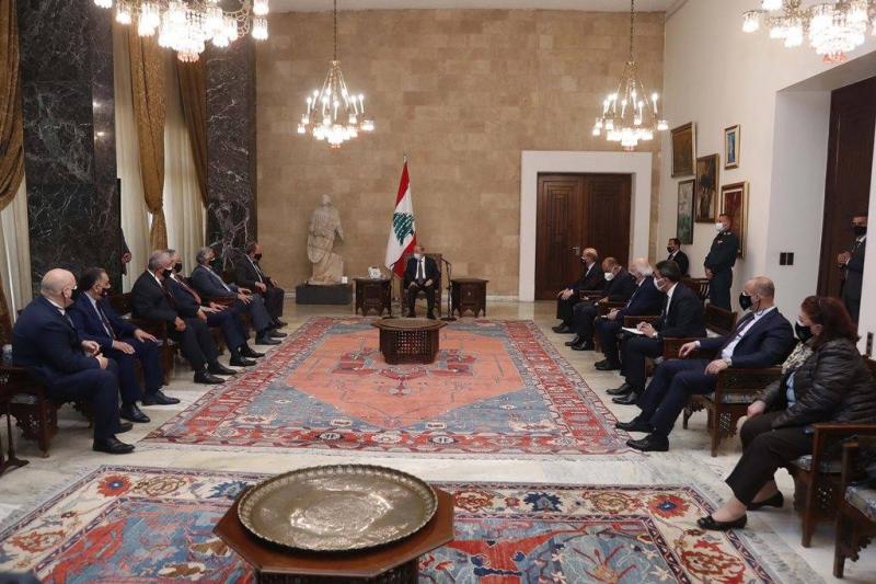 عون لوفدالجامعة اللبنانية الثقافية في العالم 