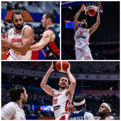 خسارة منتخب لبنان امام فرنسا