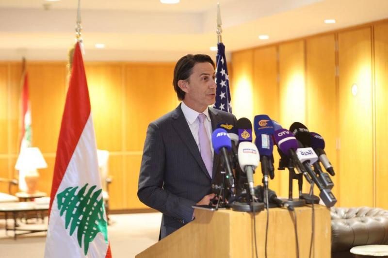 هوكشتاين: نبحث إمكان ترسيم الحدود البرية بين لبنان وإسرائيل