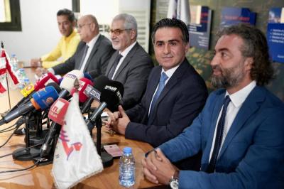 بالصور.. حمية يطلق المزايدة العموميّة لبيع مخلَفات انفجار المرفأ