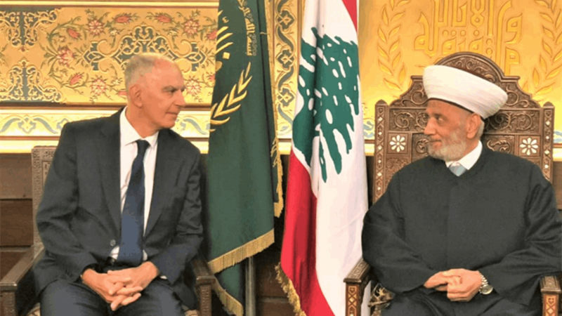 دريان إستقبل السفير ماغرو منوهاً بجهود فرنسا لمساعدة لبنان