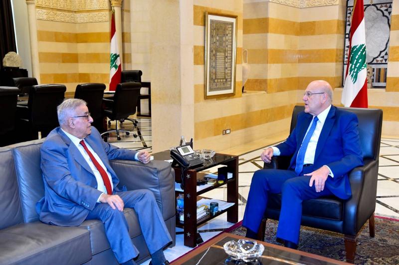 ميقاتي يستقبل بوحبيب ووفدًا من مجلس الأعمال اللبناني في الكويت